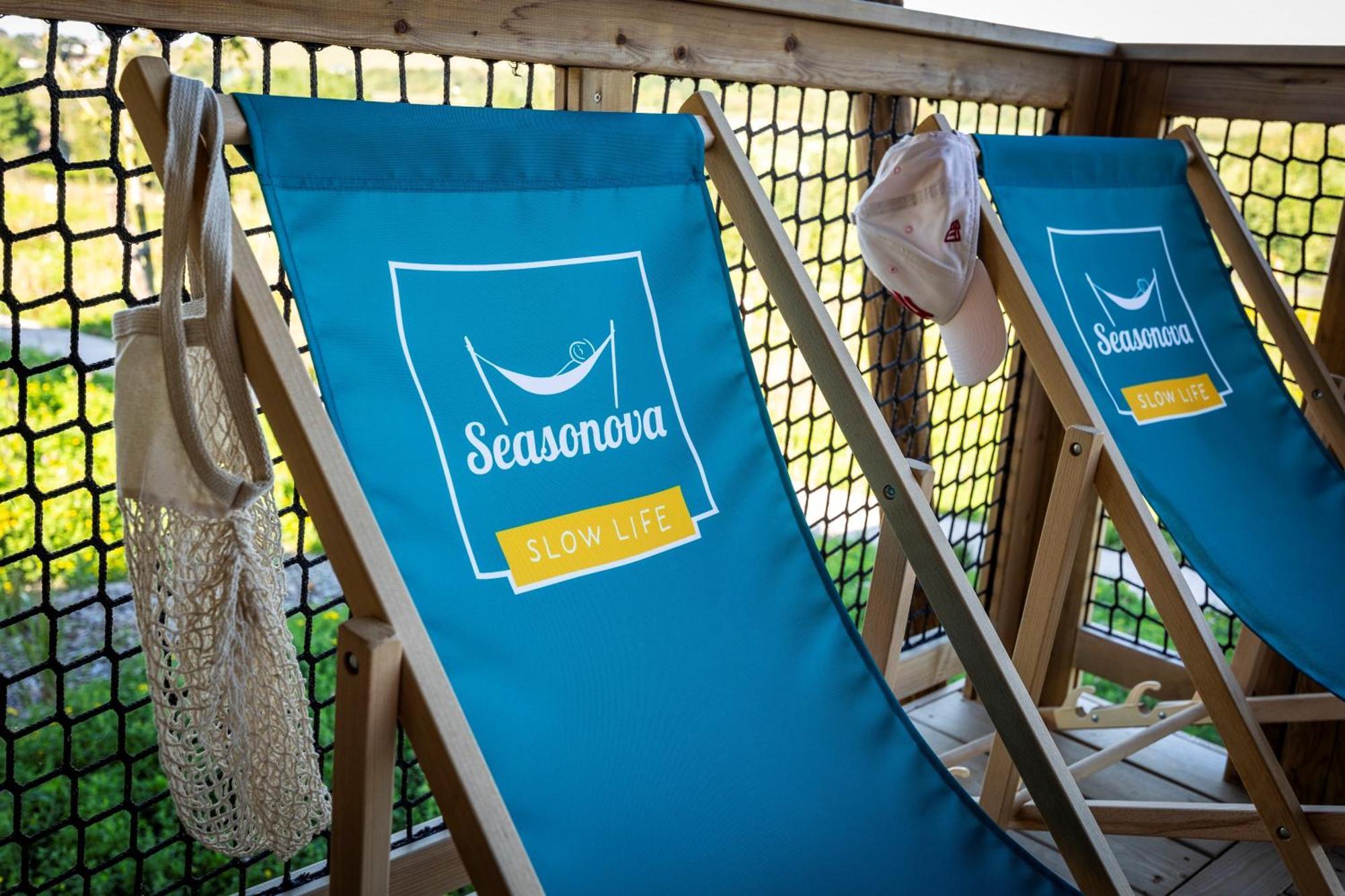 Camping Domaine Saane Et Mer Quiberville Esterno foto