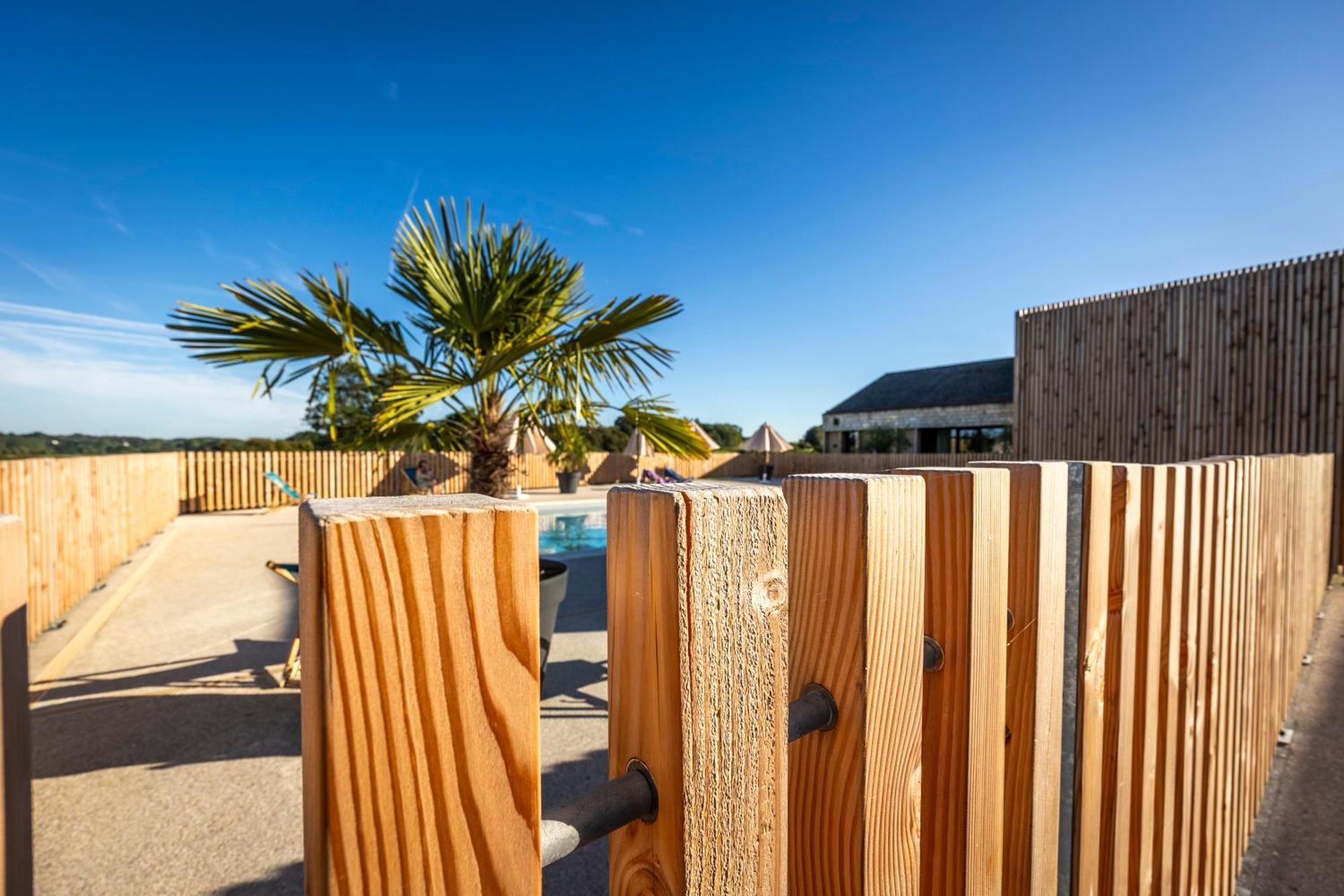 Camping Domaine Saane Et Mer Quiberville Esterno foto