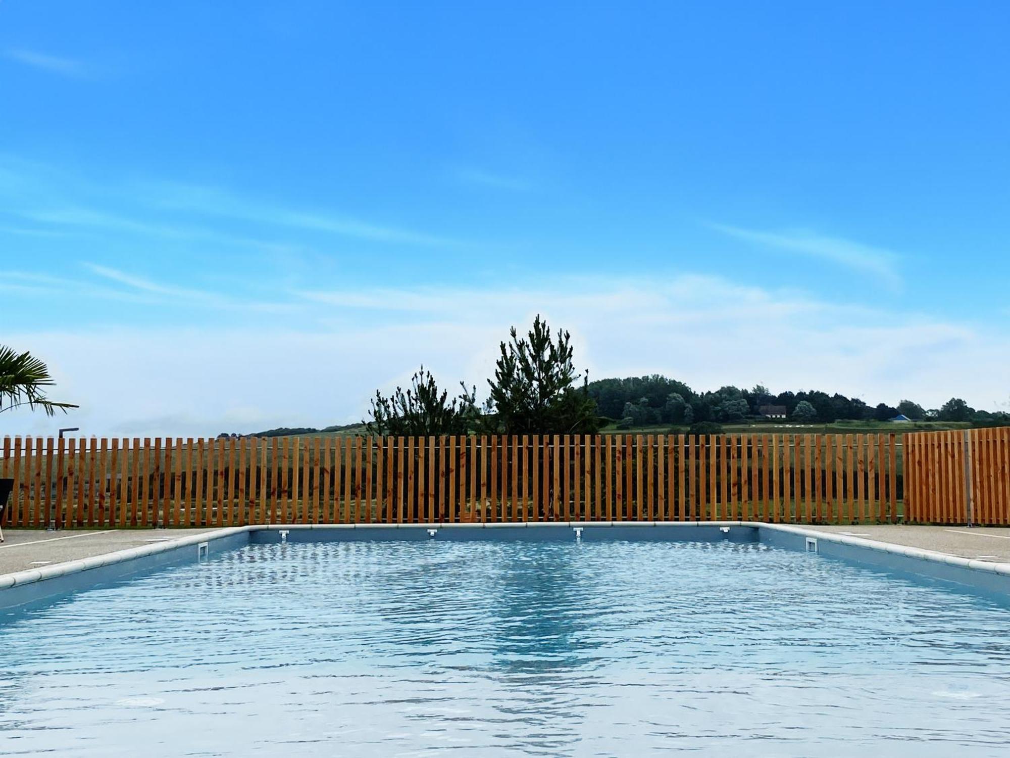Camping Domaine Saane Et Mer Quiberville Esterno foto