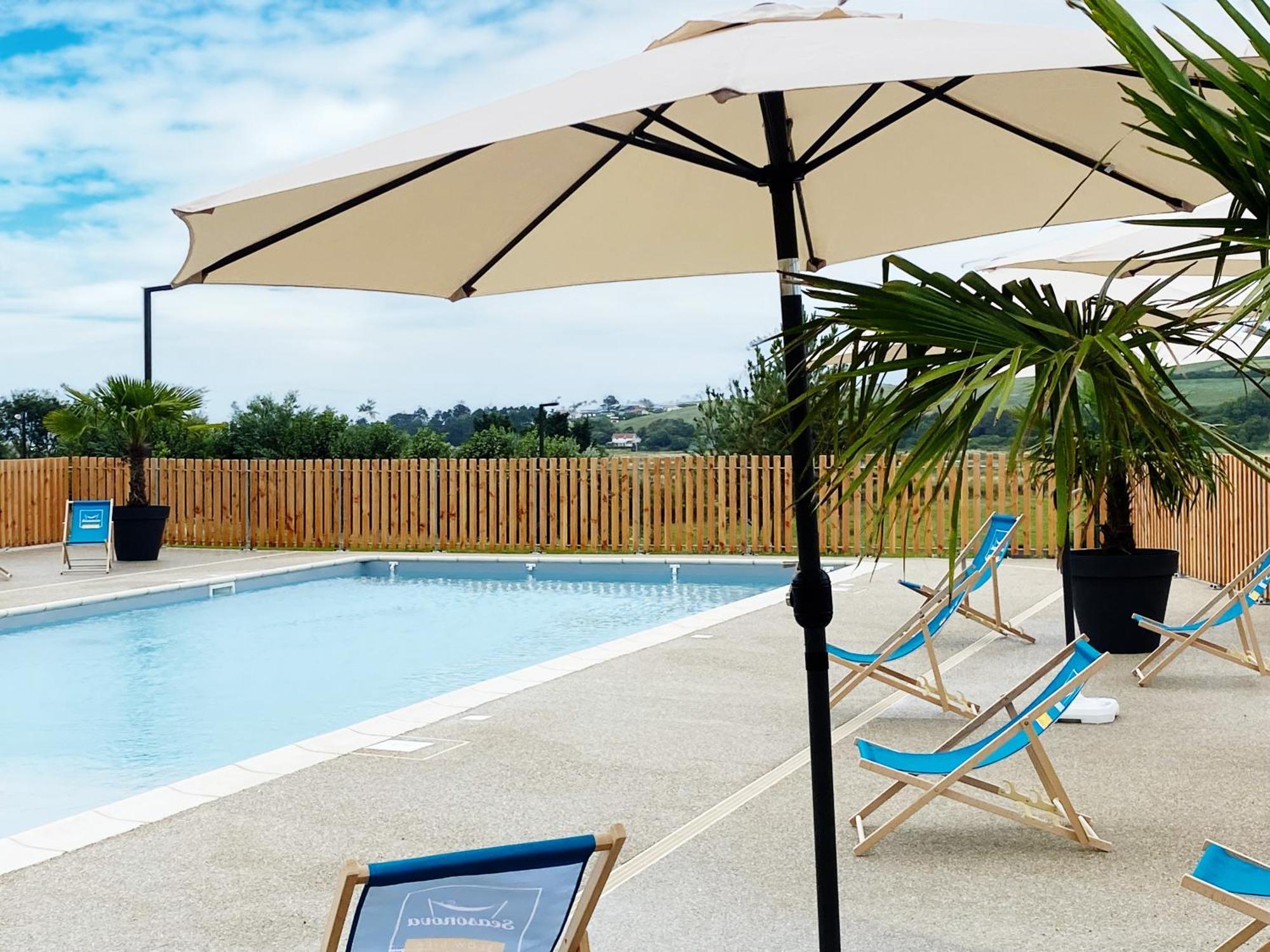 Camping Domaine Saane Et Mer Quiberville Esterno foto
