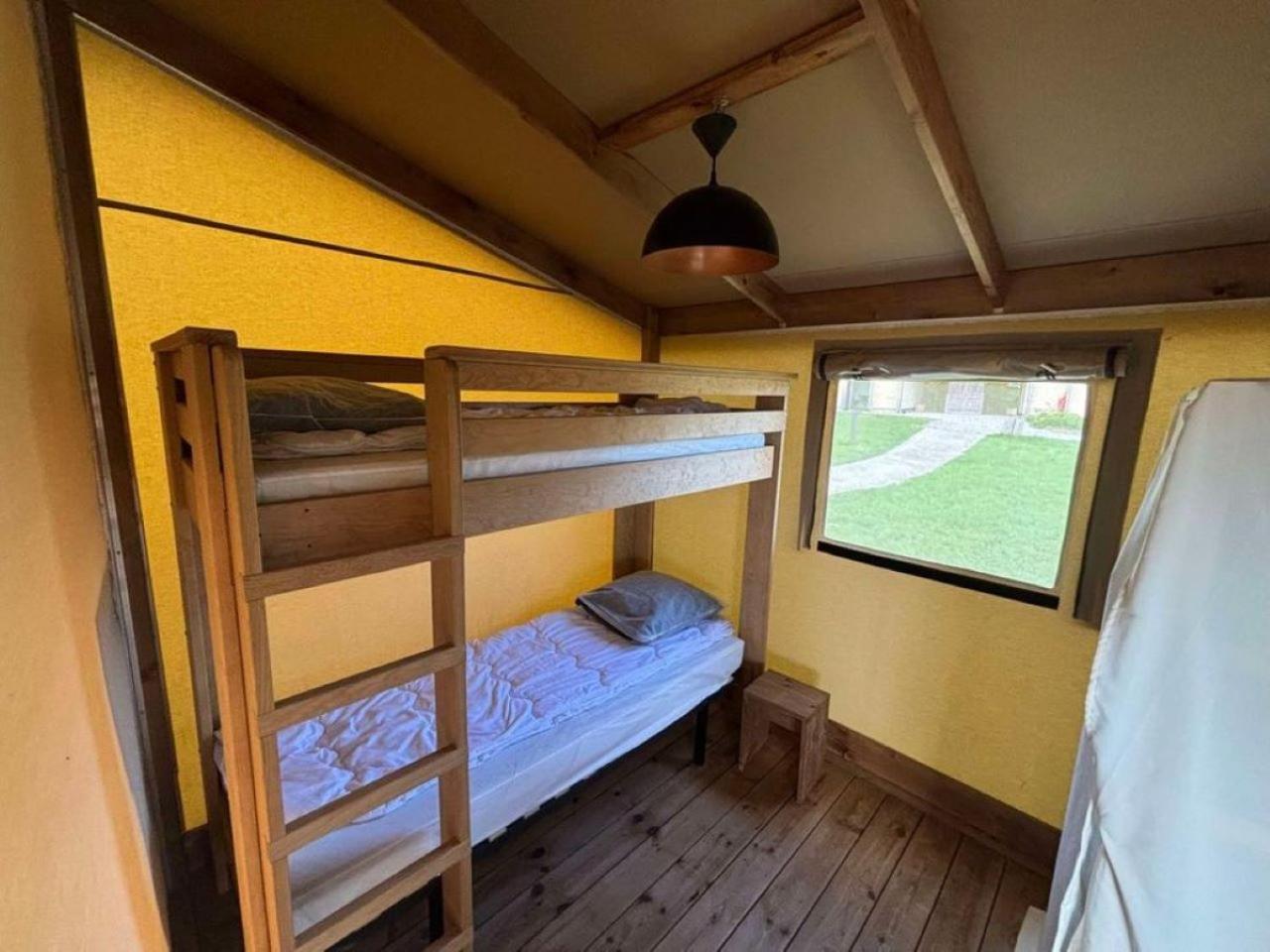 Camping Domaine Saane Et Mer Quiberville Esterno foto